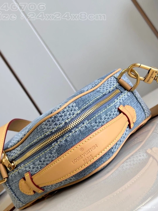 WIS VUITTON LOUIS Messenger-24*24*8CM Chess 1229